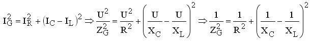 Formel Parallel RLC